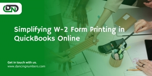 Simplifying W-2 Form Printing in QuickBooks Online